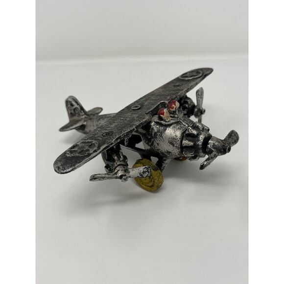 Vintage Decorative Cast Iron Airplane - Picture 1 of 7